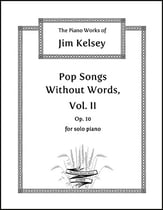Pop Songs Without Words piano sheet music cover